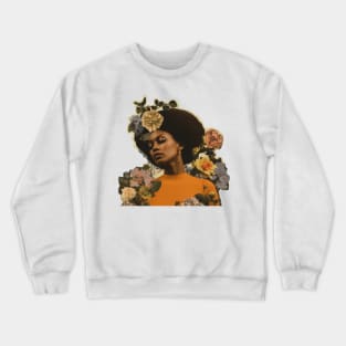 Divine Feminine Energy Woman Art Crewneck Sweatshirt